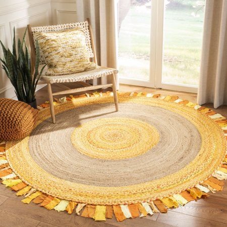 Best Cotton & Jute Rugs for Living Room in India – Stylish & Affordable