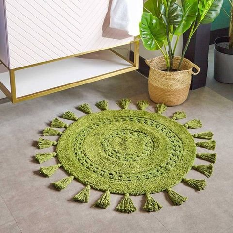 bathroom door mat