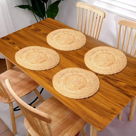 buy round jute placemats