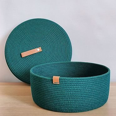 Custom braided basket