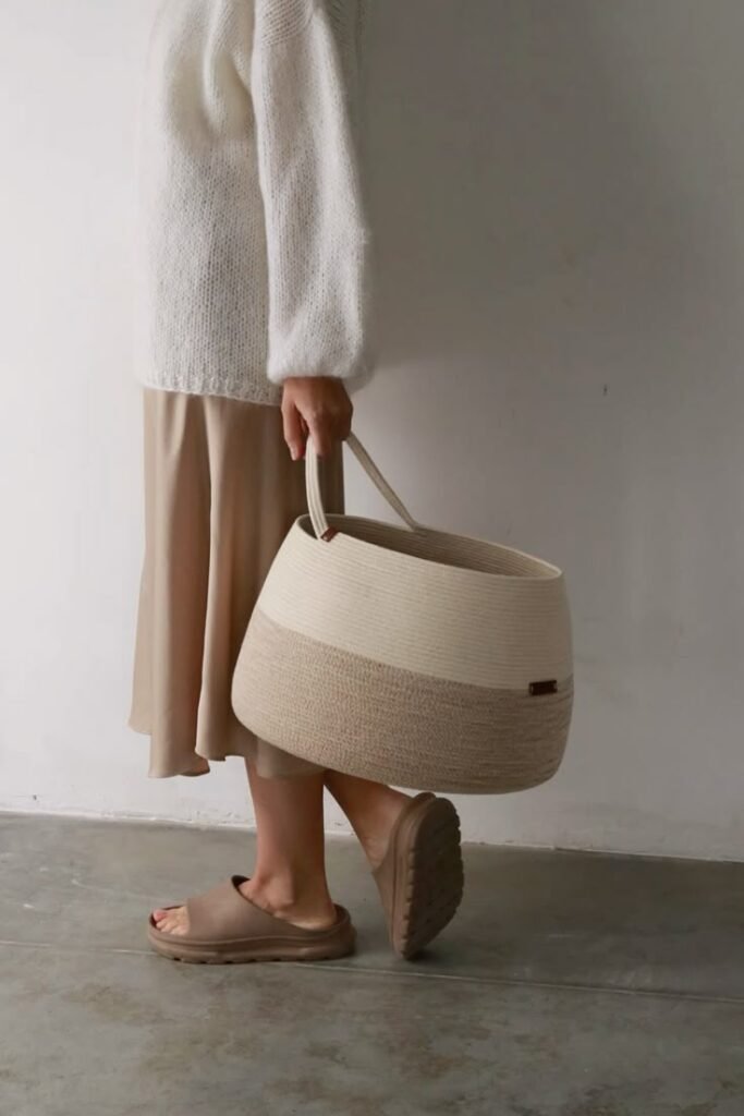 Hamper Style Basket