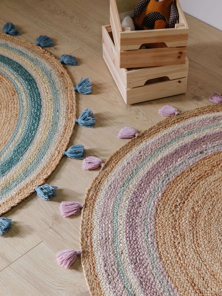 round jute rug