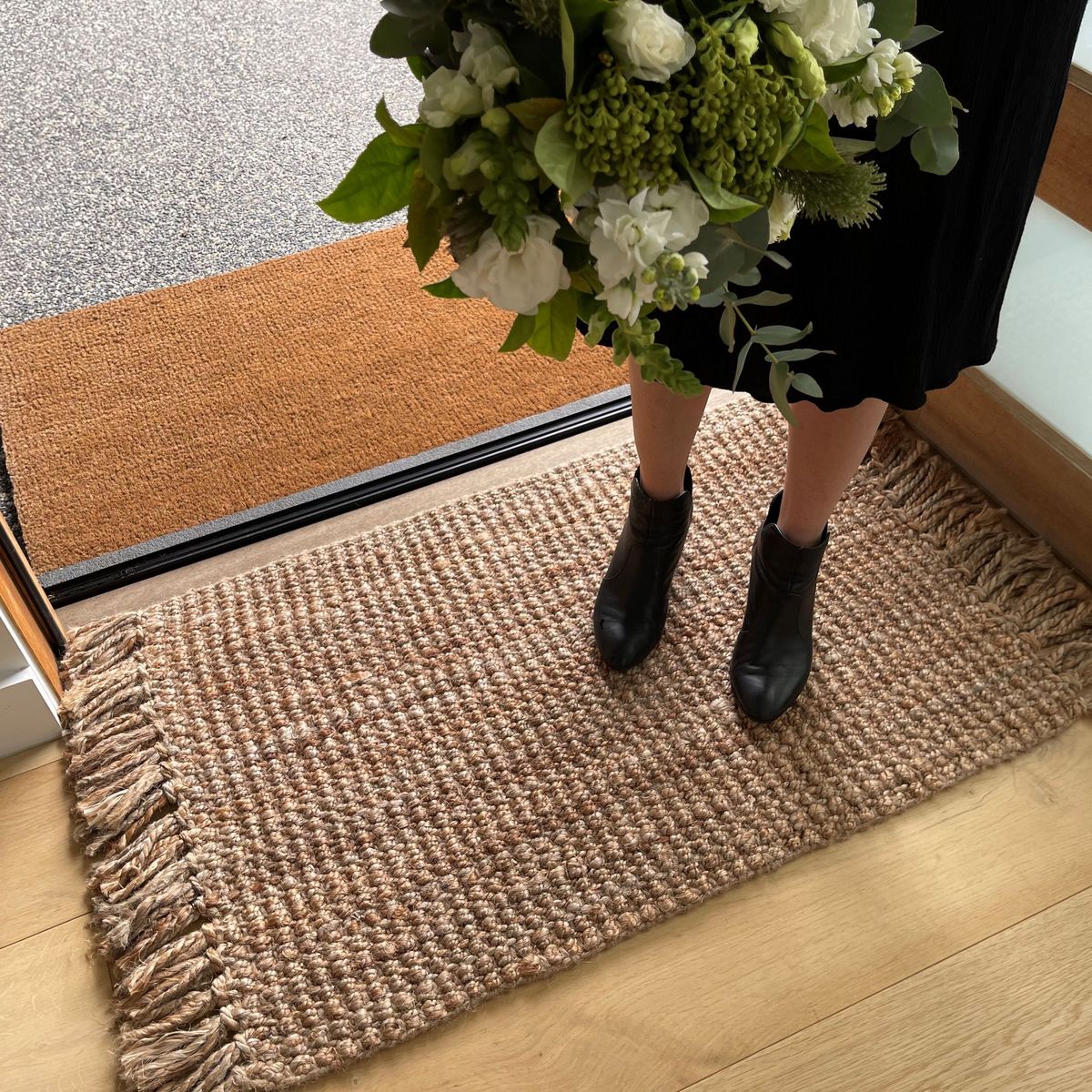 Step Into Style and Sustainability:Why a Large Outdoor Jute Doormat is Your Home’s Best Welcome