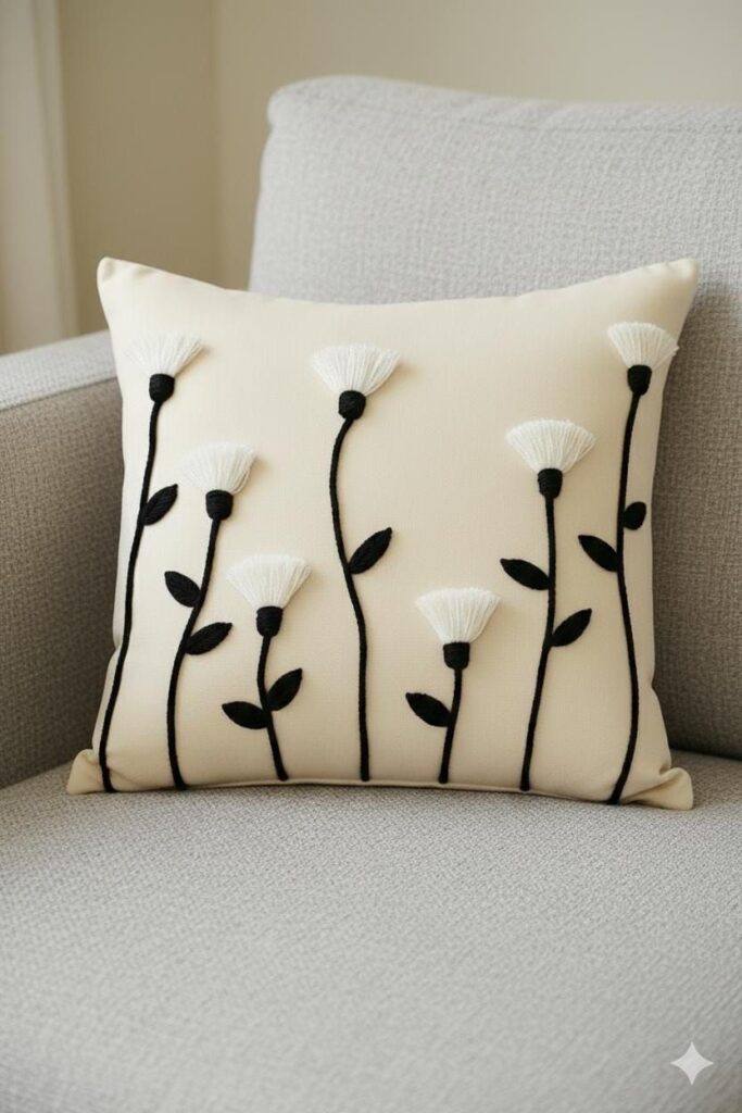 Inside the More Textiles factory, a top manufacturer and exporter of pillow covers in Panipat, India.