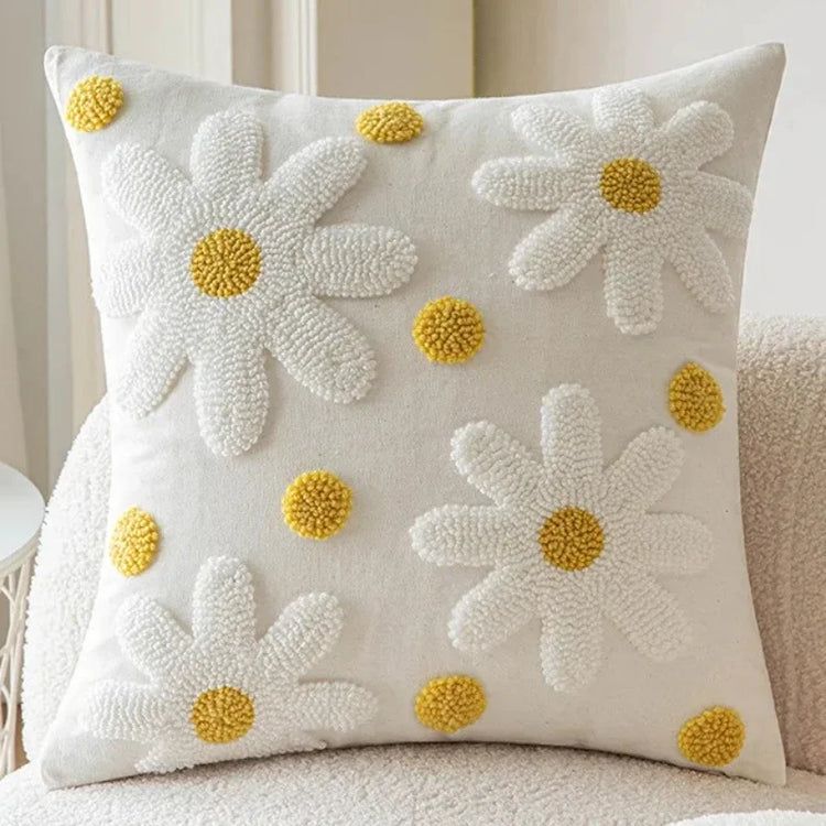 Embroidered pillow cover designs