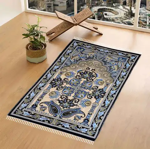 Is it haram to leave a prayer mat out? 
