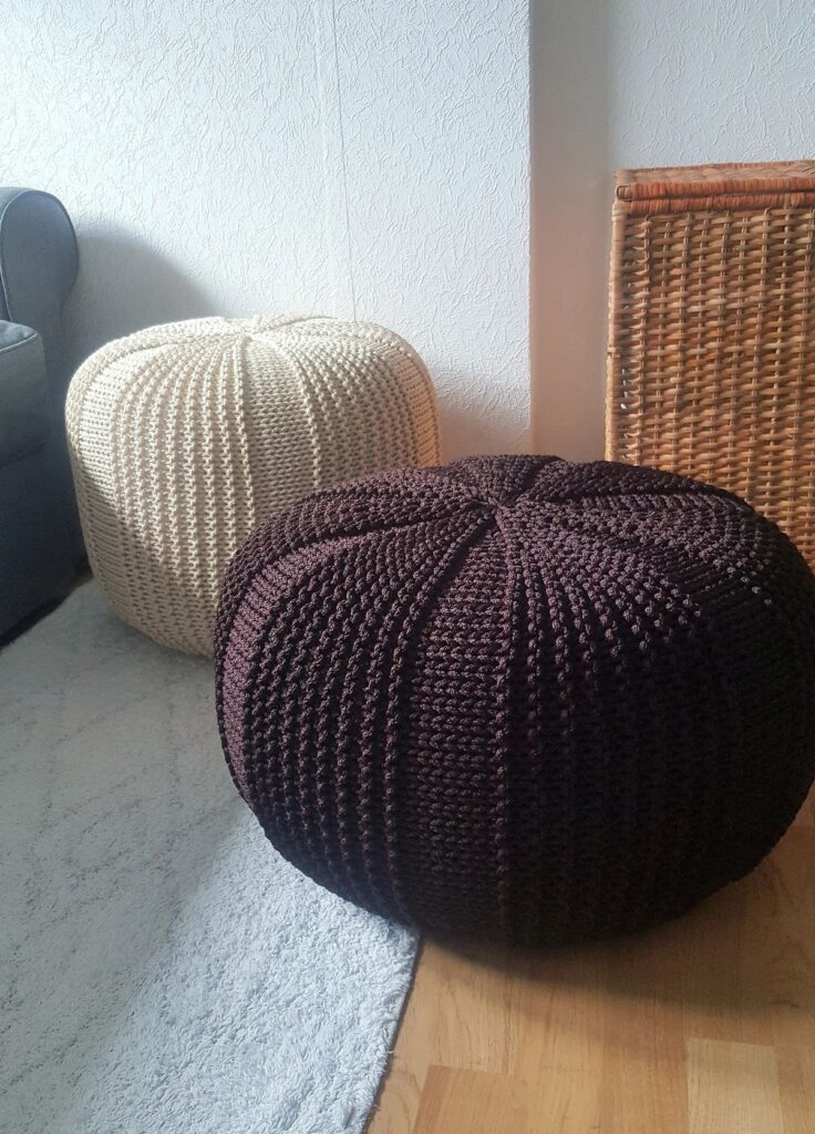 Indian pouf manufacturer and exporter