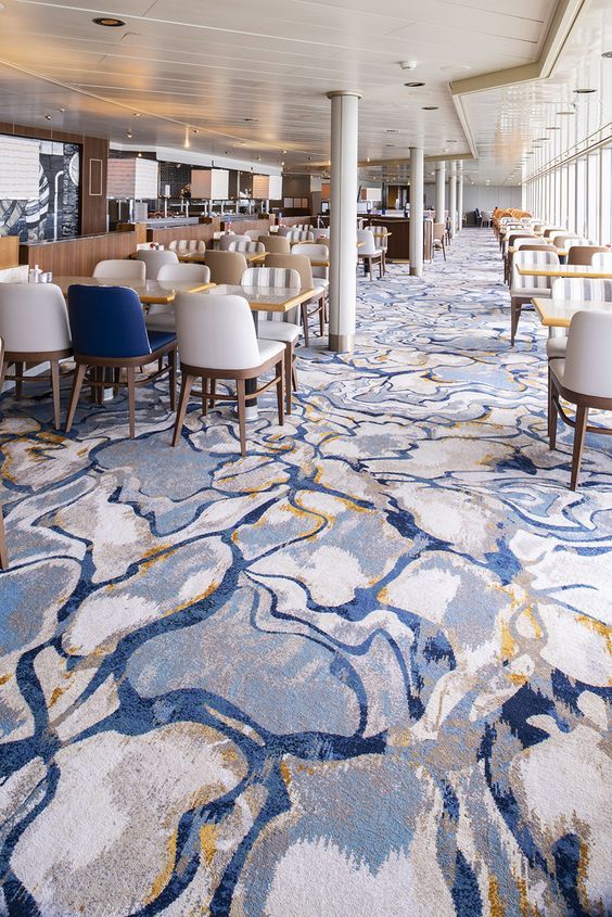 Luxury Axminster lobby carpets