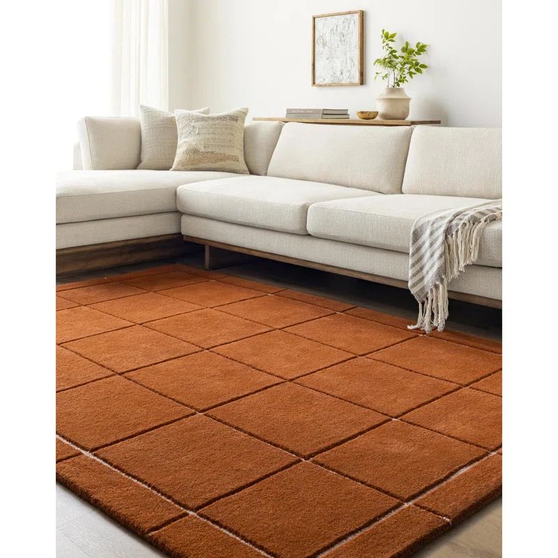 Hand-tufted woolen rugs